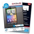 atFoliX Displayschutzfolie f�r HTC Desire HD (3 St�ck) - FX-Clear: Displayschutz Folie kristallklar! H�chste Qualit�t - Made in Germany!