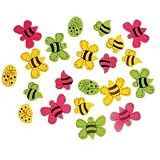 Ladybug and Bee Foam Stickers (222 count)