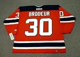 MARTIN BRODEUR New Jersey Devils 2003 CCM Throwback Home NHL Hockey Jersey, LARGE
