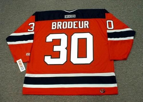 Buy MARTIN BRODEUR New Jersey Devils 2003 CCM Throwback Home NHL Hockey Jersey