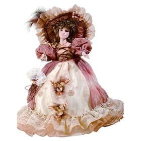 CADEE 18 Porcelain Victorian Doll By Duck House by Duck House Dolls