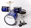 DeRosa by Bridgecraft Child Drum Set *BLUE - DRM 312 - For 3 to 5 yrs