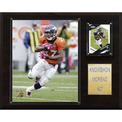 NFL Denver Broncos Knowshon Moreno Photo Player Plaque