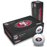 Titleist San Francisco 49ers Half Dozen Set of Golf Balls