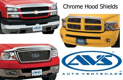 Auto Ventshade 680544 Chrome Hood Shield
