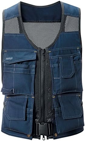 Skillers Flexi Tool Vest Navy Blue (2XL, Navy)