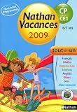 Nathan vacances du CP vers le CE1 Tout en un