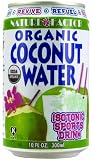 Nature Factor Organic Young Coconut Water, 10-Ounce Cans (Pack of 12)
