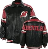 New Jersey Devils NHL Womens Dazzle Trim Hoodie, Hooded Fleece Jacket, Red (Medium)