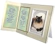 "If Tears Could Build a Stairway" Poem Pet Loss Sympathy Picture Frame Gift and Memorial Keepsake