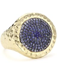Phillips Frankel "Vibrant Affair" Large Blue Sapphire Ring