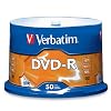 Verbatim 95101 4.7 GB up to 16x Branded Recordable Disc AZO DVD-R 50-Disc Spindle