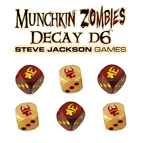Munchkin: Zombie Decay D-6 Dice