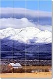 IMAGE OF Landscapes Photo Custom Tile Mural 22. 36x48 inches using (12) 12x12 ceramic tiles.