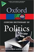 The Concise Oxford Dictionary of Politics (Oxford Paperback Reference)
