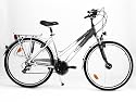VTC femme 28'' HX24 gris TC 48 cm KS Cycling