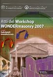 Wondermasonry: Workshop on Design for Rehabilitation of Masonry Structures (English and Italian Edition)
