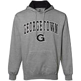 NCAA Georgetown Hoyas Gray Classic Twill Hoody Sweatshirt