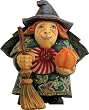 Halloween Witch - Russian Handcarving Ornament Halloween Witch - Russian Handcarving Ornament