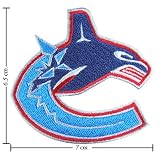 3pcs Vancouver Canucks Logo Embroidered Iron on Patches Kid Biker Band Appliques for Jeans Pants Apparel Great Gift for Dad Mom Man Women Free Shipping From Thailand - High Quality Embroidery Cloth & 100% Customer Satisfaction Guarantee