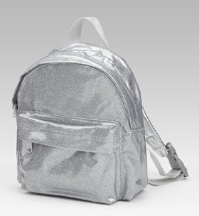 Younger Girls' Zip Fastening Glitter Rucksack