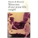Memoires d'une Jeune Fille Rangee (Paperback)