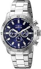 Invicta Men's 21503 Specialty Analog Display Swiss Quartz Silver Watch
