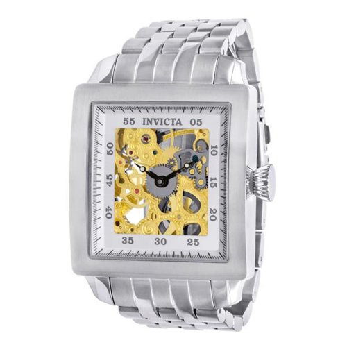 Invicta Men's 7204 Signature Collection Mechanical Skeleton Watch