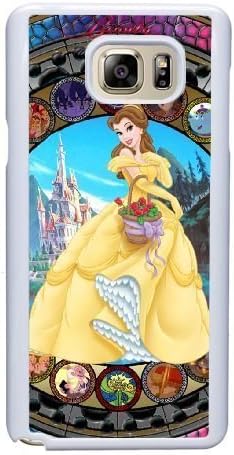 The best gift for Halloween and Christmas Samsung Galaxy Note 5 Cell Phone Case White The beautiful Disney Princess Belle GON0313913