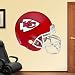 NFL Kansas City Chiefs Helmet Vinyl Wall Graphic Decal Sticker Poster