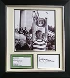 Billy McNeill Hand Signed Celtic Lisbon Lions Display