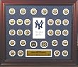 New York Yankees 24KT Gold Championship 28 Coin Set