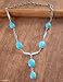 Amazonite necklace, 'Heavenly Wings'