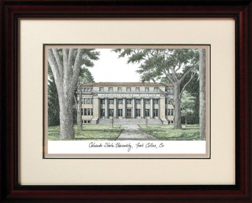 Buy Colorado State Rams Framed Alumnus Lithograph by FansEdge