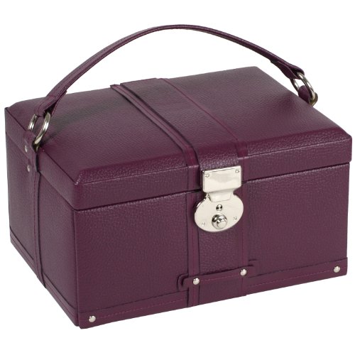 Wolf Designs 316192 Saint Tropez Amethyst Medium Jewelry-Boxes Wolf Designs 316192 Saint Tropez Amethyst Medium Jewelry-Boxes