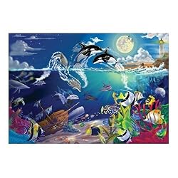 Underwater Playground 200 pc Jigsaw Puzzle by Melissa & Doug