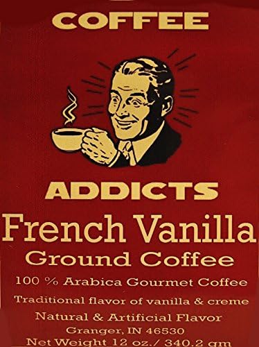 French Vanilla Coffee Gourmet Coffee 12 Oz Package By Coffee Addicts