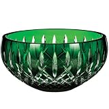 Waterford Crystal Araglin Prestige Bowl Emerald Green 9