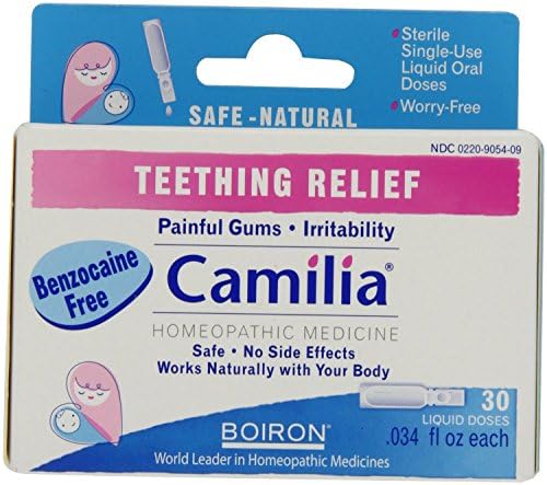 Boiron Camilia Teething Relief, 120 Count (0.034 fl oz each) (7w4goa)