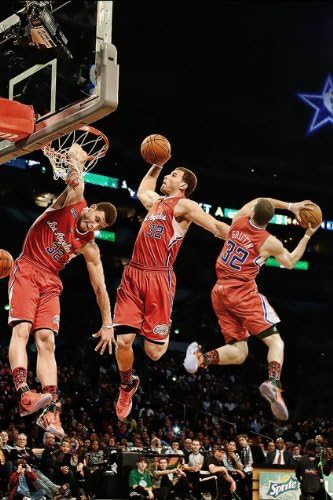 Blake Griffin Los Angeles Clippers Basketball Photo Poster 11x17 #1