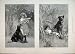 1887 Dog Masters Begging For Some Food Guarding Print