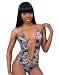 Ecko Contrast Sexy Monokini Multi-Color L