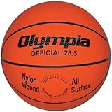 Intermediate / Women Orange Rubber Basketballs - Set Of 6