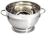Gourmet Standard 5.5 Quart Stainless Steel Metropolitan Colander with Round Base - MC24