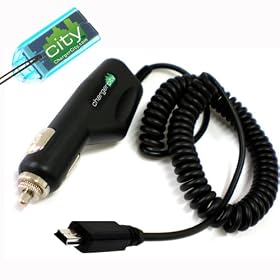 Car Charger Vehicle Power Cable for Garmin Nuvi GPS By Chargercity w/Extended 9ft Coiled adpter cable for Longer Reach & Easy Storage (ALL Cable comes with ChargerCity's Manufacture Direct Replacment Warranty)
