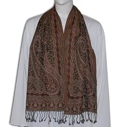Clothing for Men - Neck Scarf Accessory Wool 12 x 60 inches (wsmf111)