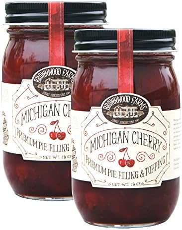 Michigan Cherries Pie Filling &amp; Topping - 2 PACK - Shipping Included