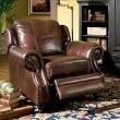 Princeton Leather Chair By Coaster Furniture