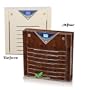 Alen A375 UV Multi Gas HEPA Air Purifier with Dark Burlwood Skin
