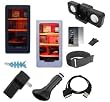 10 in 1 Accessory Combo for Microsoft Zune HD 16GB / 32GB Series: Includes Two Silicone Skin Case (One Black and One Clear/White) + LCD Screen Protector + Black Belt Clip + Armband + USB Home / Travel Charger, USB Car Charger, USB 2in1 Data Sync Cable, Mini Foldable Speakers and Light Blue Fishbone Style Keychain